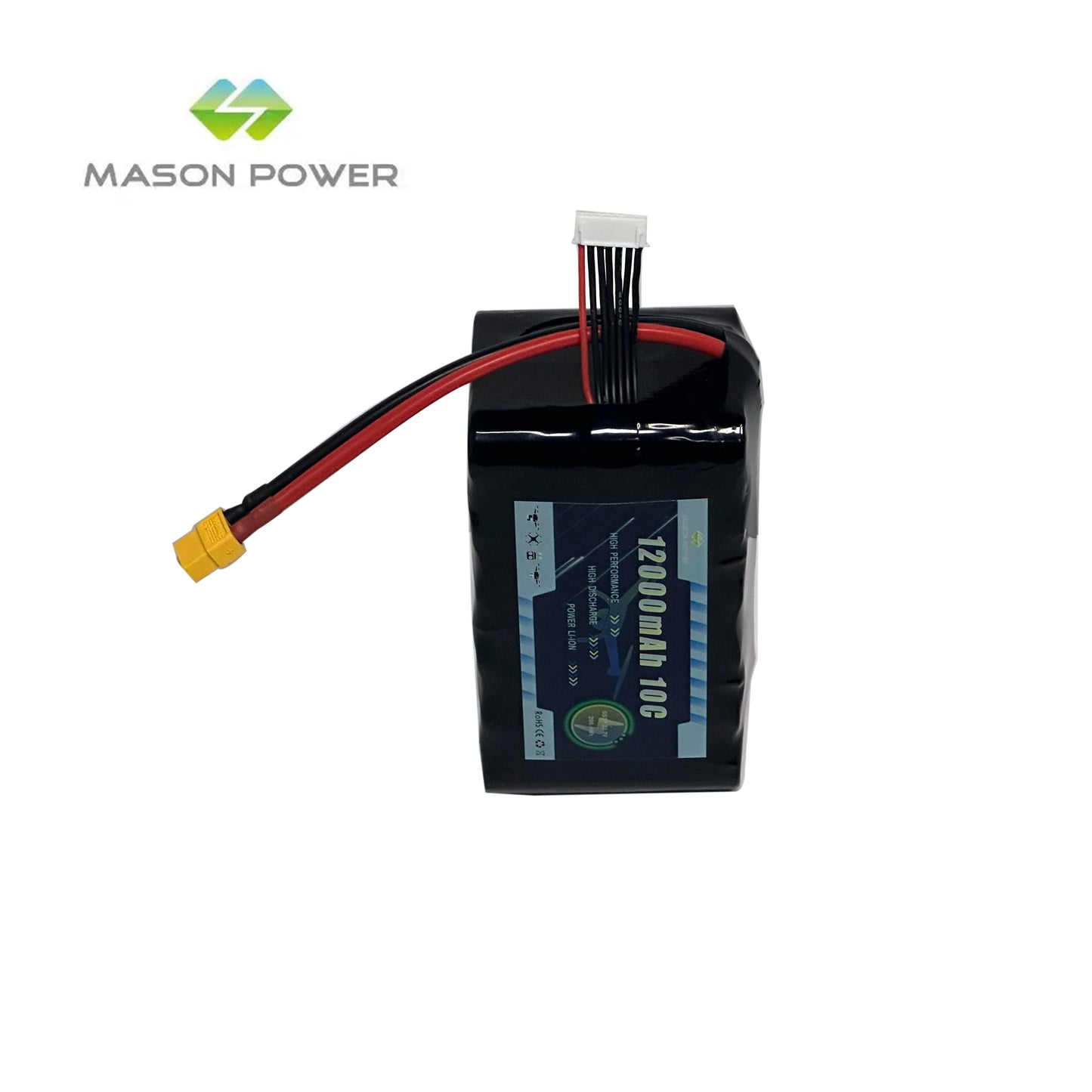 22.2V 12000mAh 6S3P Li-ion Battey Pack For Race FPV Drone
