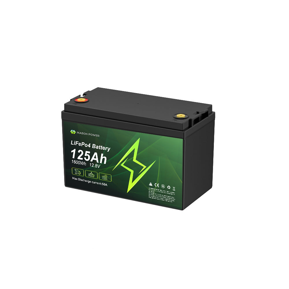 12.8V 125Ah 1600Wh LiFePO4 Batteries