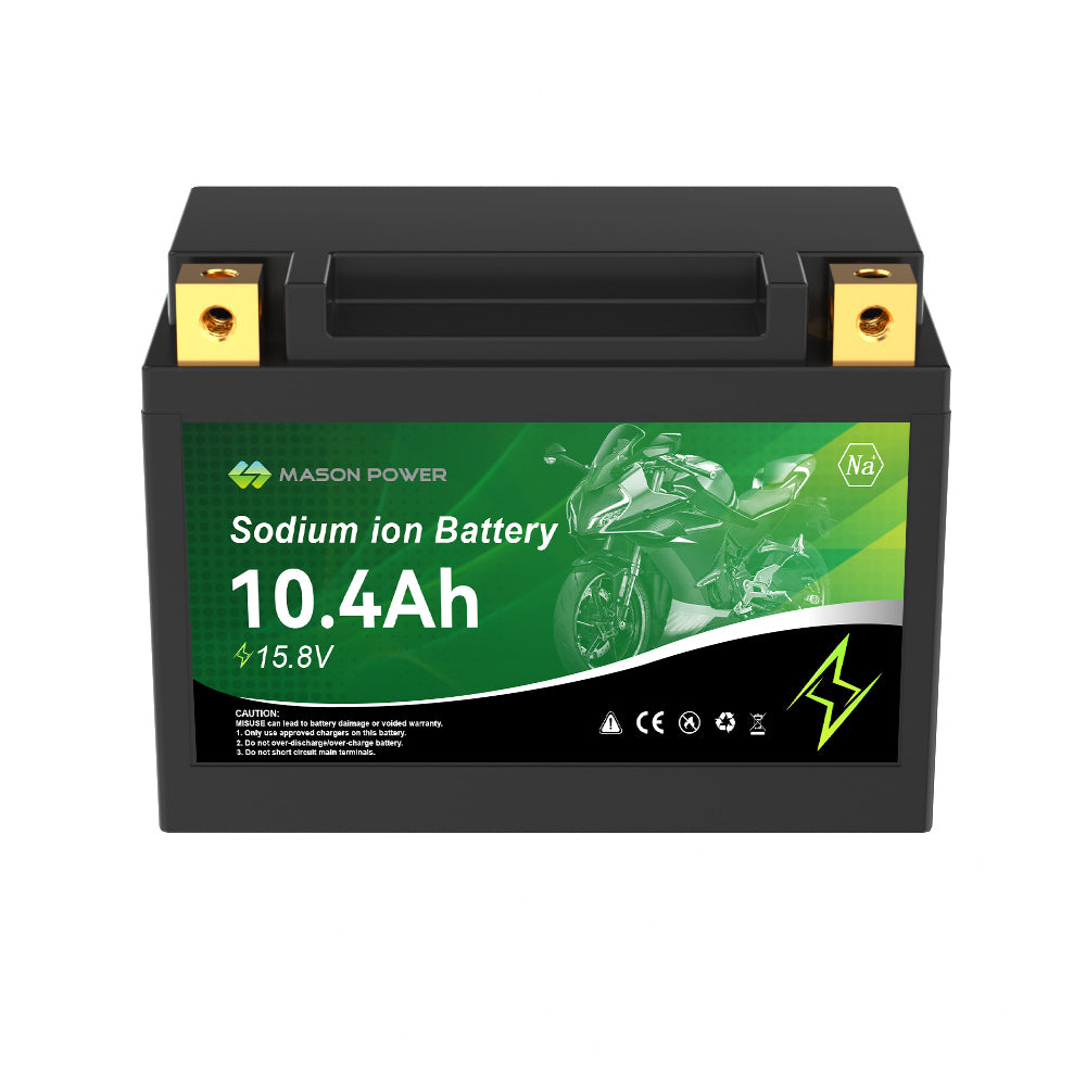 Hot Sale 15.8V 10.4Ah Motorcycle Sodium Ion(Na+)Starter Battery