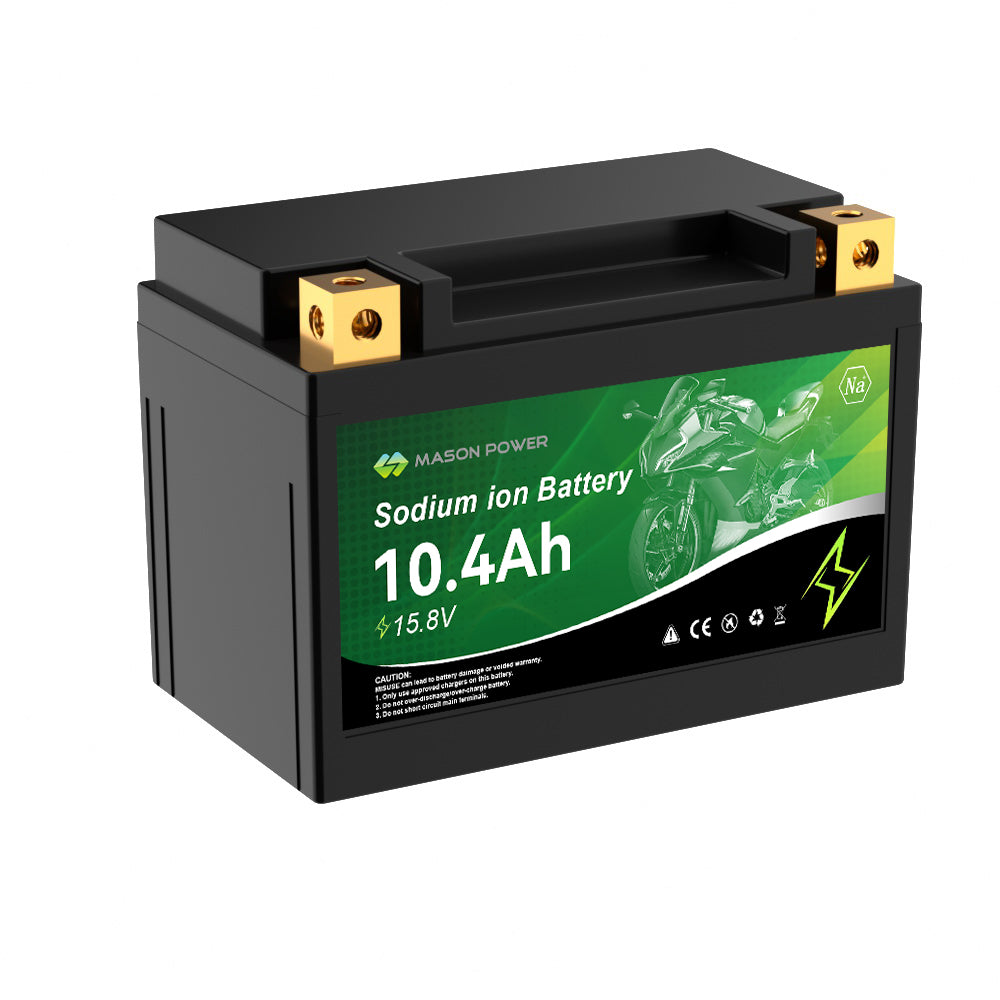 Hot Sale 15.8V 10.4Ah Motorcycle Sodium Ion(Na+)Starter Battery