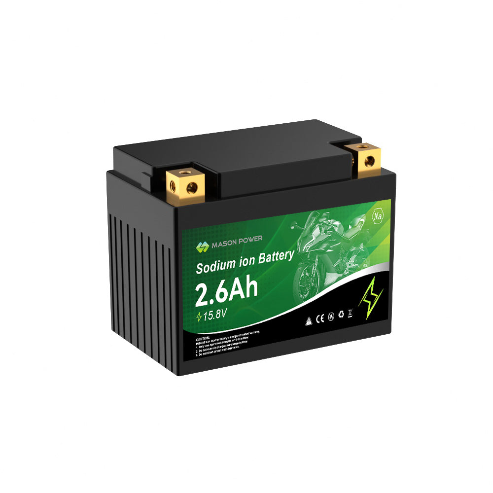 15.8V 2.6Ah Motorcycle Sodium Ion(Na+)Starter Battery