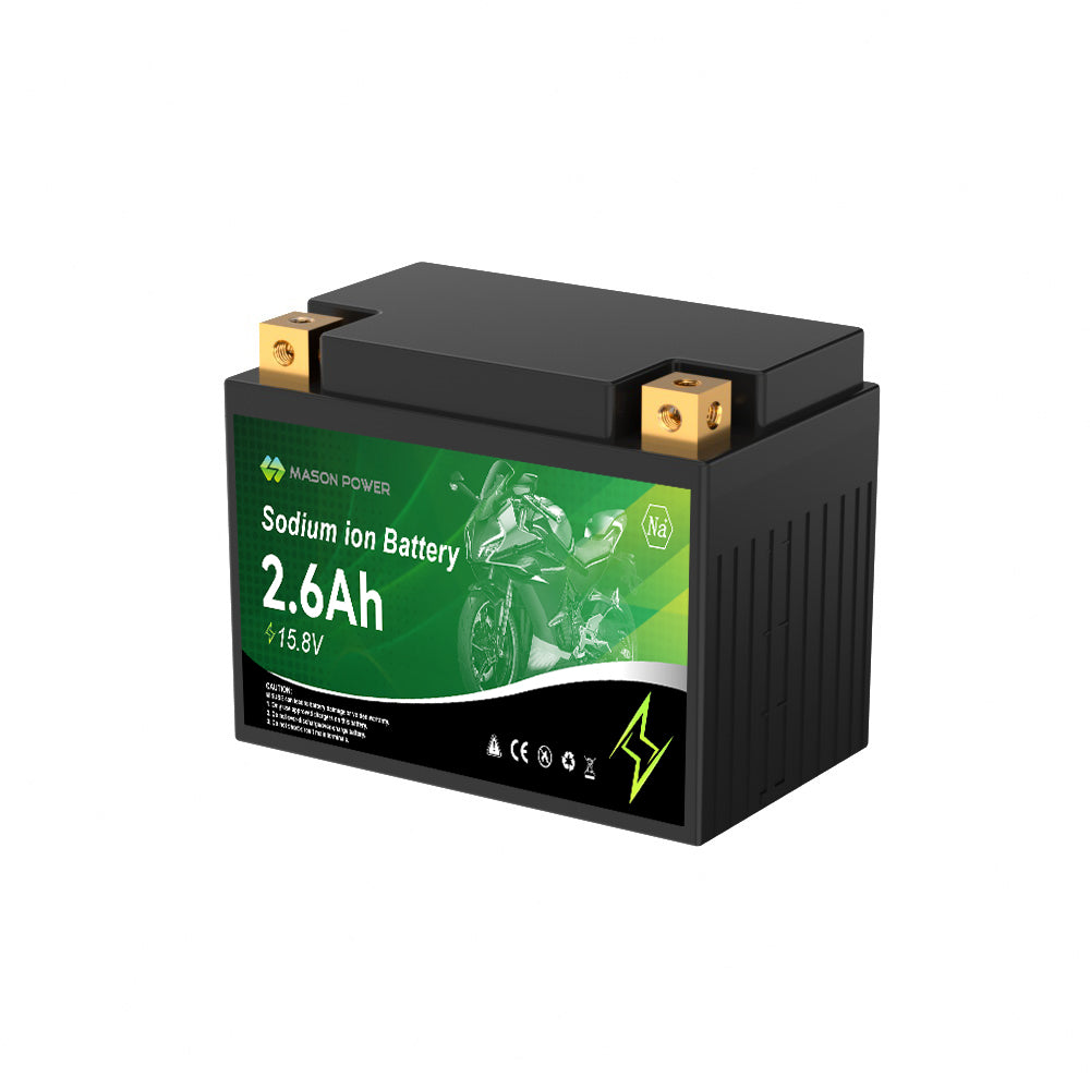 15.8V 2.6Ah Motorcycle Sodium Ion(Na+)Starter Battery