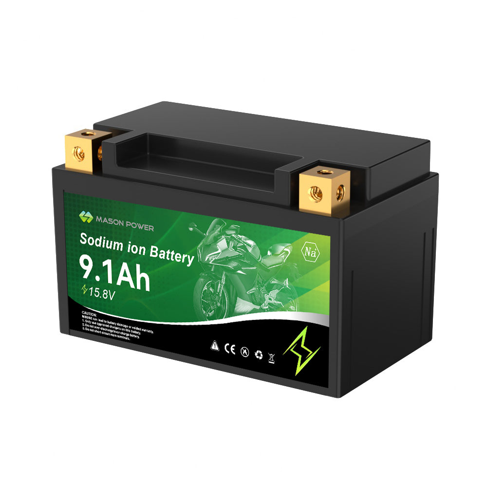 Wholesale 15.8V 9.1AhAh Motorcycle Sodium Ion(Na+)Starter Battery