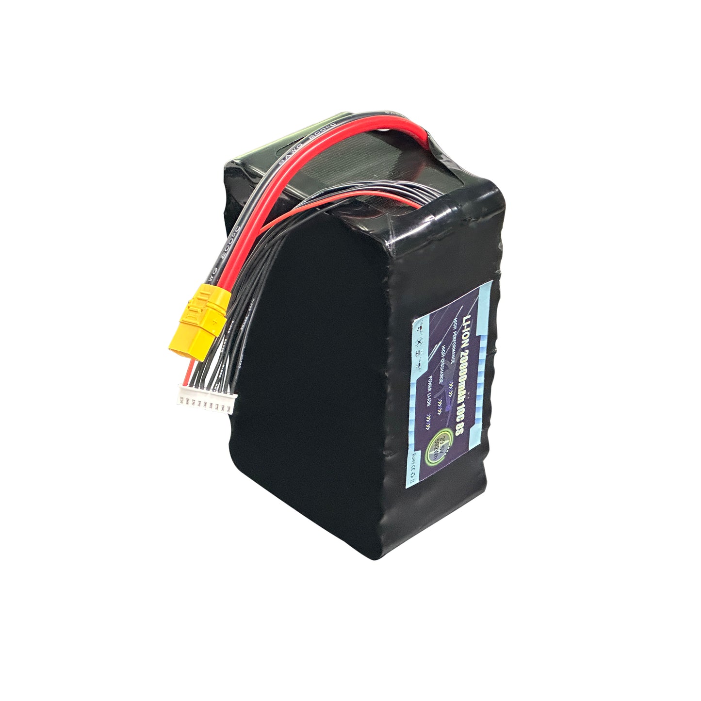 29.6V 22000mAh 8S3P Li-ion Battey Pack For Race FPV Drone