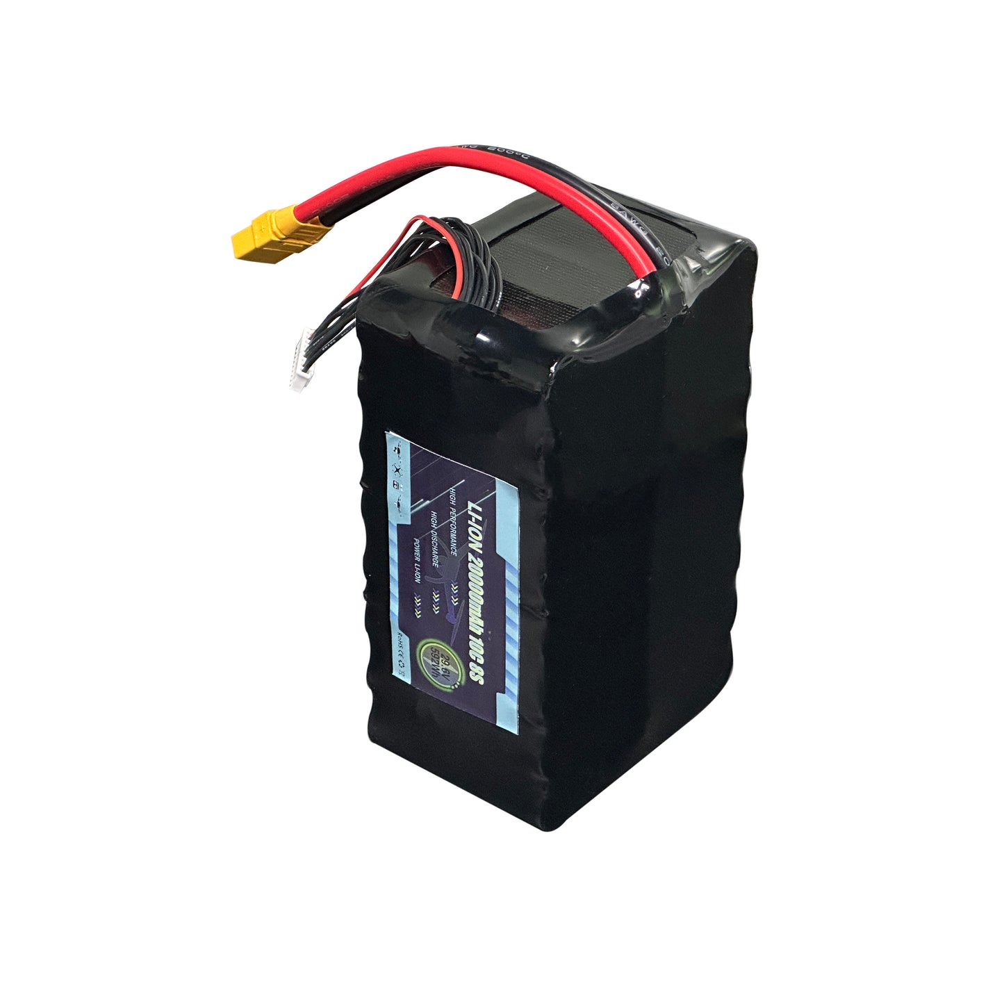 29.6V 22000mAh 8S3P Li-ion Battey Pack For Race FPV Drone