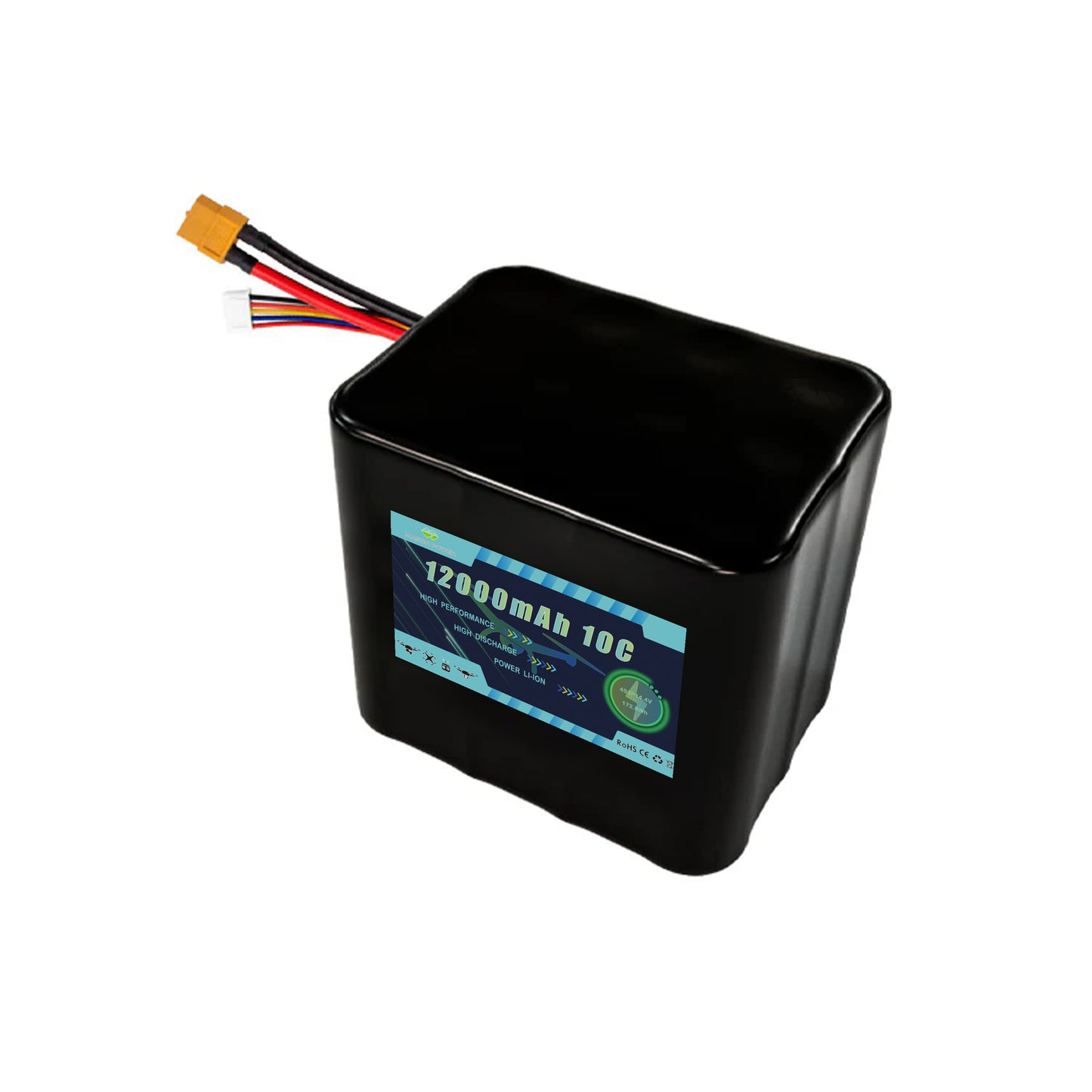 14.8V 12000mAh 4S3P Li-ion Battey Pack For FPV Drone