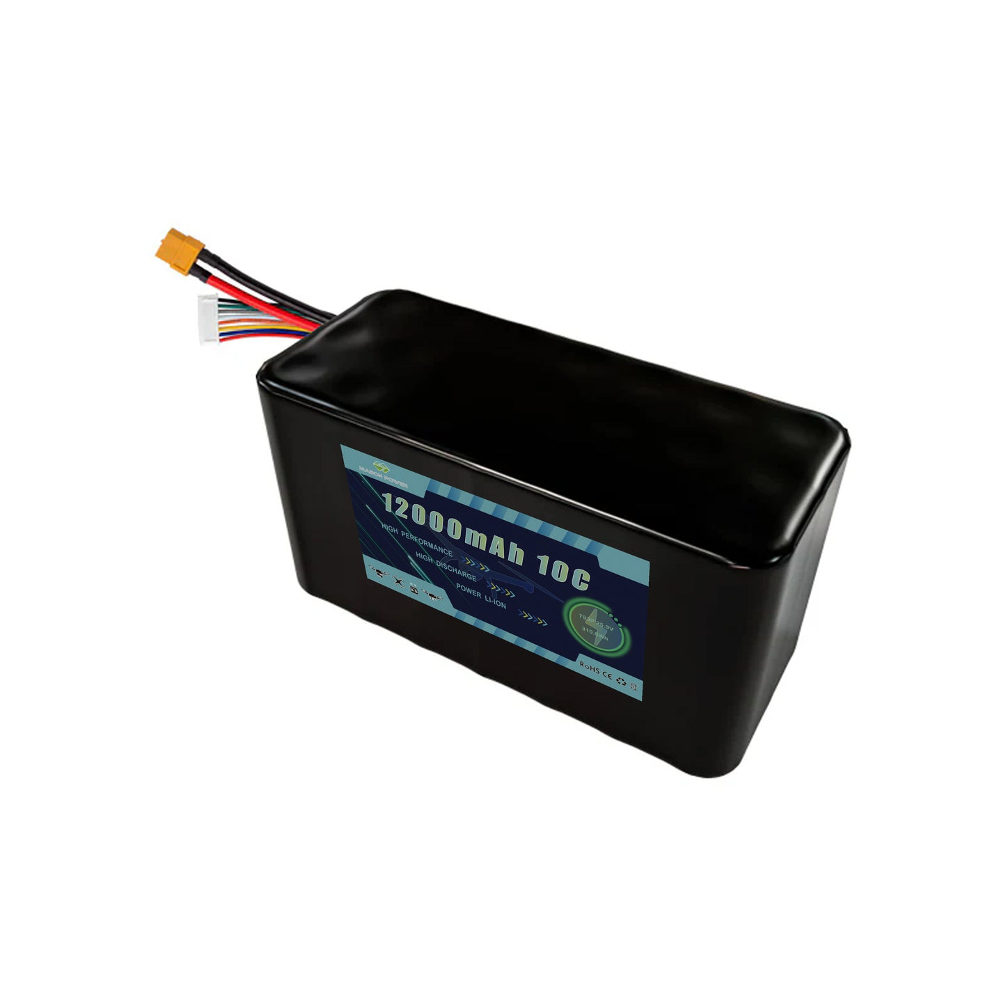 25.9V 12000mAh 7S3P Lithium Ion Battery Pack For FPV Drone