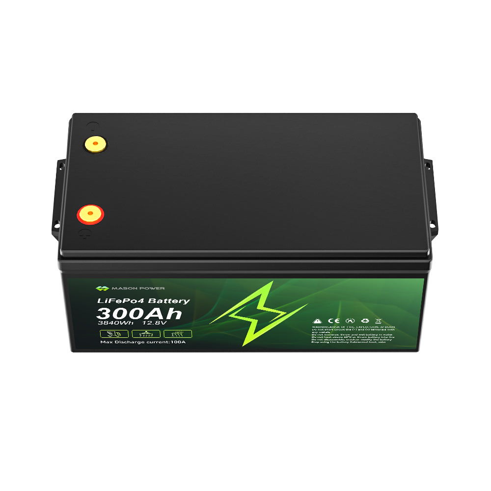12.8V 300Ah 3840Wh LiFePO4 Batteries