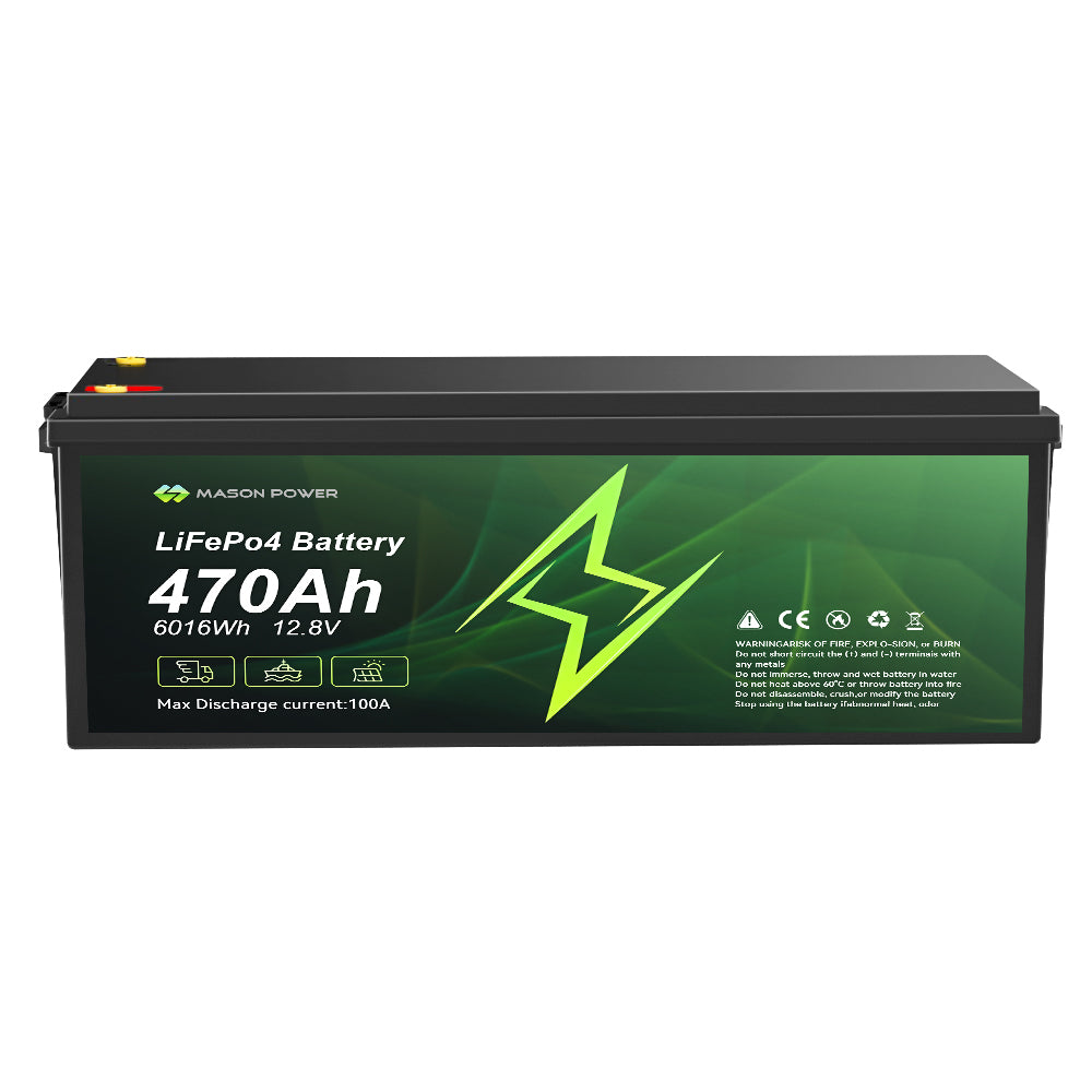 12.8V 470Ah 6016Wh LiFePO4 Batteries