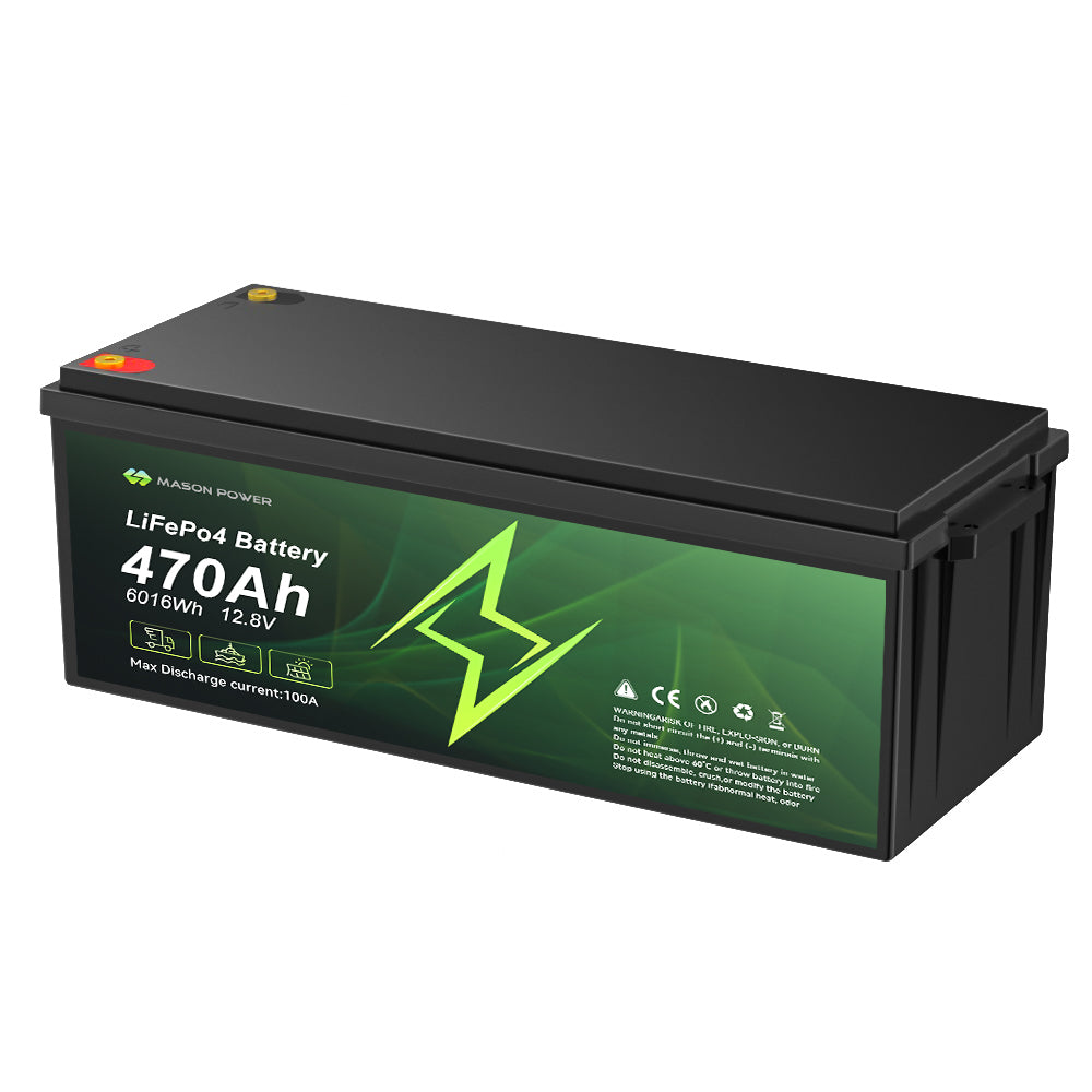 12.8V 470Ah 6016Wh LiFePO4 Batteries
