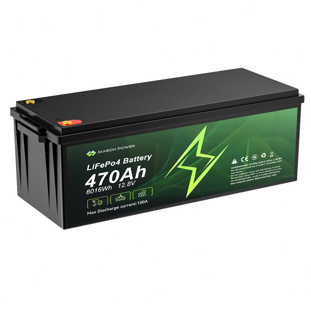 12.8V 470Ah 6016Wh LiFePO4 Batteries