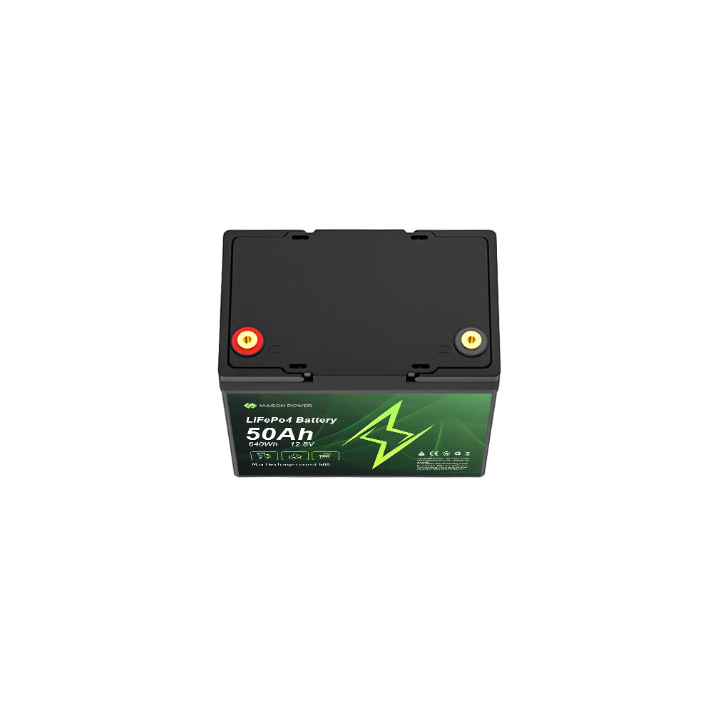 12.8V 50Ah 640Wh LiFePO4 Batteries