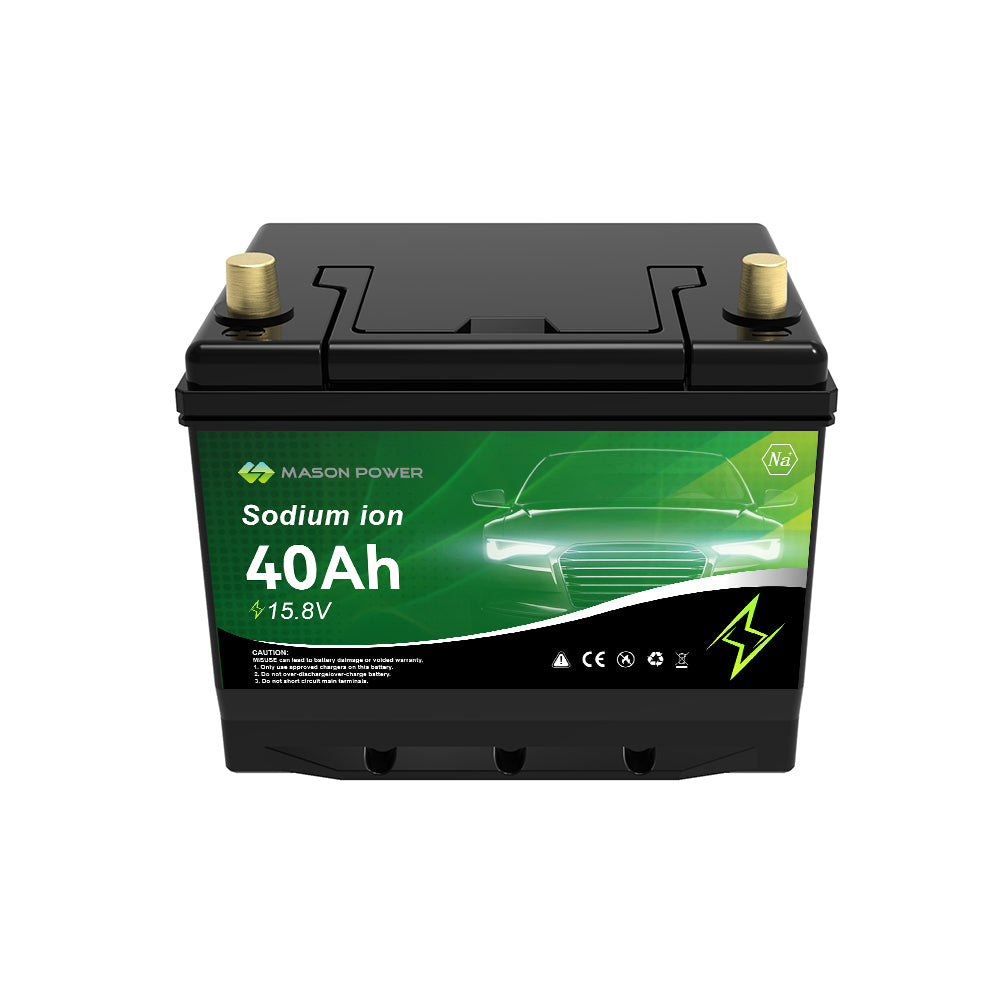 15.8V 40Ah Car Sodium Ion(Na+) Starter Battery