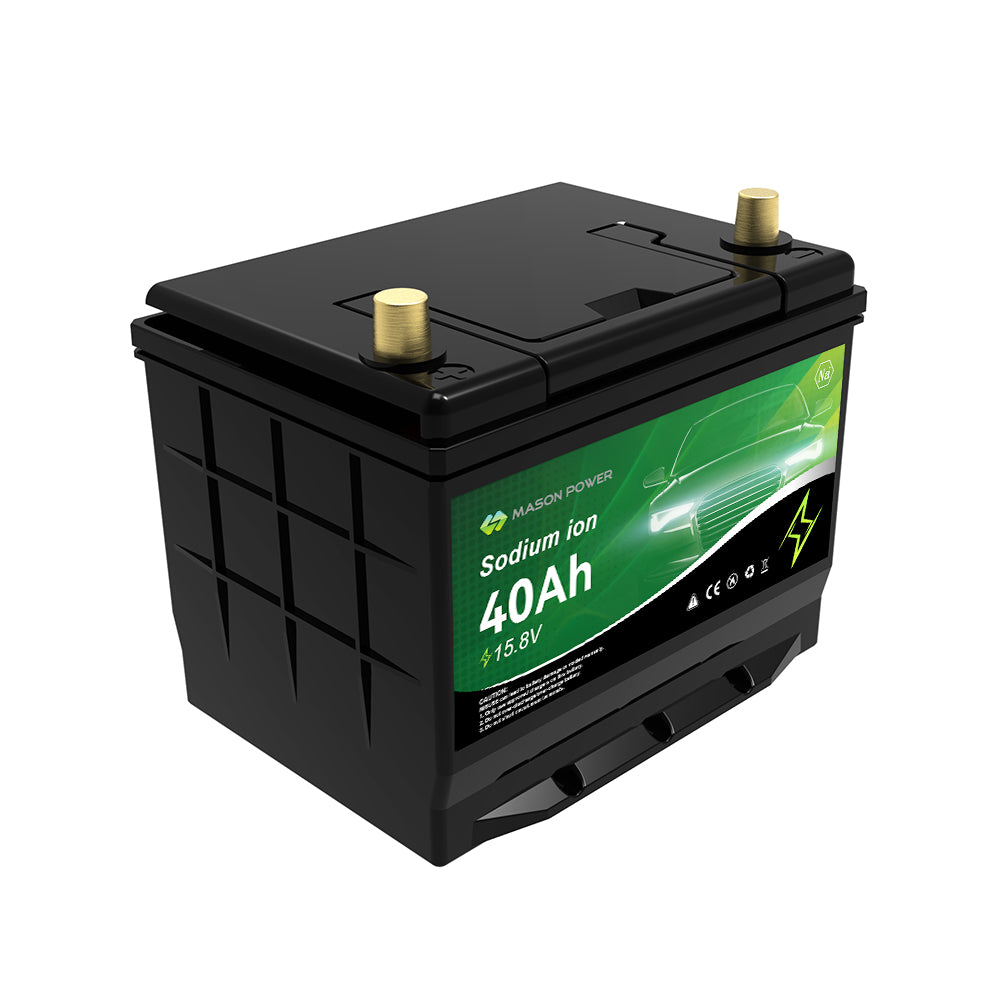 15.8V 40Ah Car Sodium Ion(Na+) Starter Battery