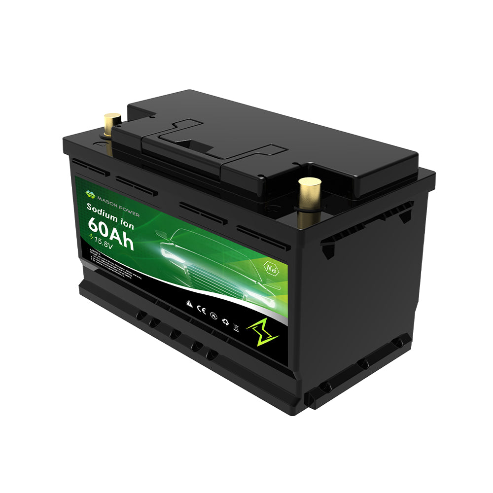 15.8V 60Ah Car Sodium Ion(Na+) Starter Battery