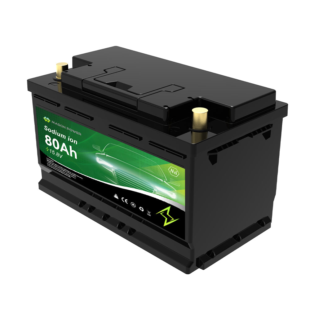 15.8V 80Ah Car Sodium Ion(Na+) Starter Battery