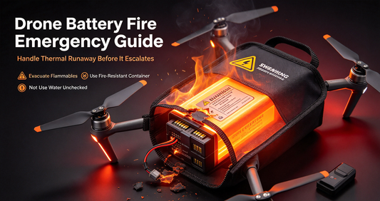 Drone Battery Fire: Emergency Response Guide for Pilots