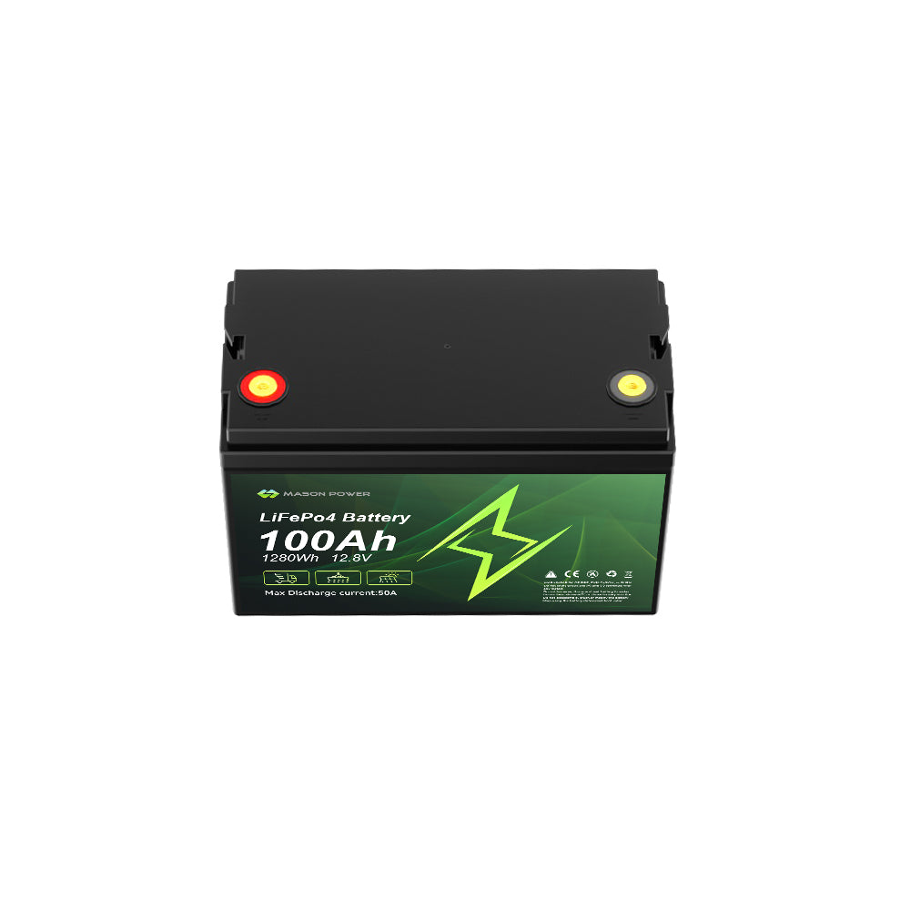 12V 100Ah  1280Wh  LiFePO4  Batteries