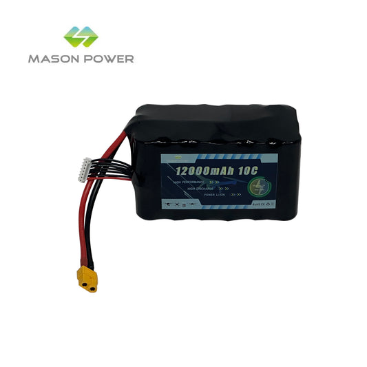 22.2V 12000mAh 6S3P Li-ion Battey Pack For Race FPV Drone