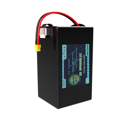 Factory Supply 410Wh/kg Ultra High Energy Density 12S 44.4V 40000mAh 10C Solid State Battery Pack