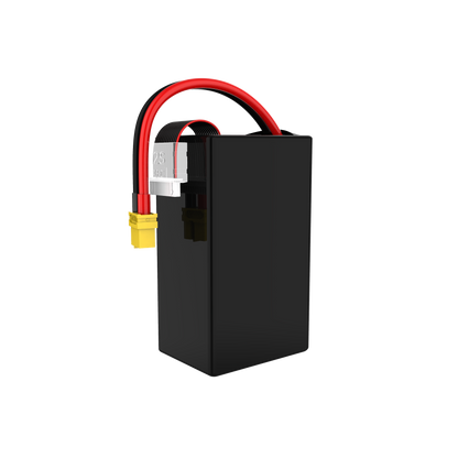 12S 44.4V 20000mAh UAV Drone Battery 360Wh/kg 10C Solid State Battery Pack for Firefighting Drones
