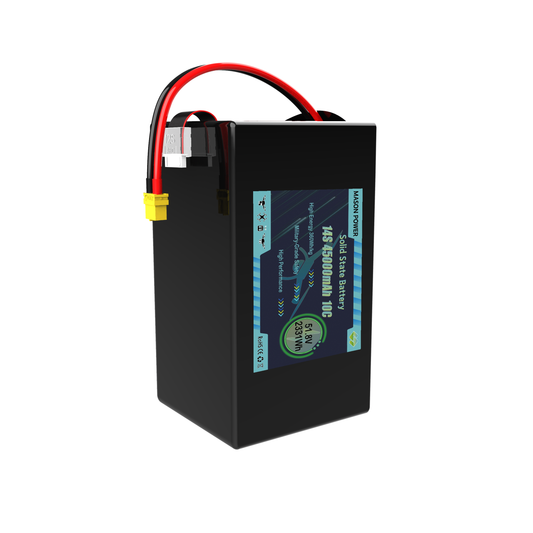 Solid State Battery 360Wh/kg 14S 51.8V 45000mAh 10C Battery for Surveillance Drone