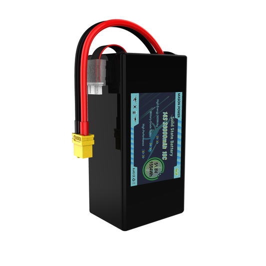 High Safety Solid State Battery 360Wh/kg 14S 10C 51.8V 30000mAh for All-terrain VTOL