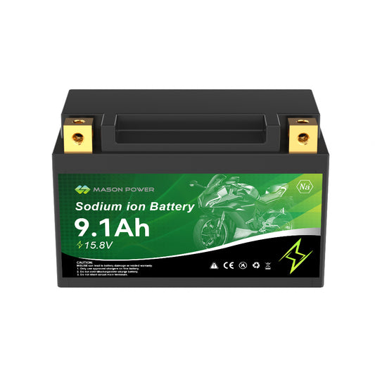 Wholesale 15.8V 9.1AhAh Motorcycle Sodium Ion（Na+）Starter Battery