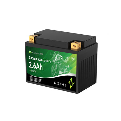 15.8V 2.6Ah Motorcycle Sodium Ion（Na+）Starter Battery