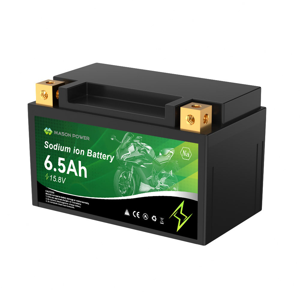 Wholesale 15.8V 6.5AhAh Motorcycle Sodium Ion（Na+）Starter Battery