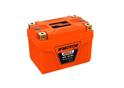 IFMOTOR ROCK&RESTART 12V 5Ah LITHIUM MOTORCYCLE BATTERY