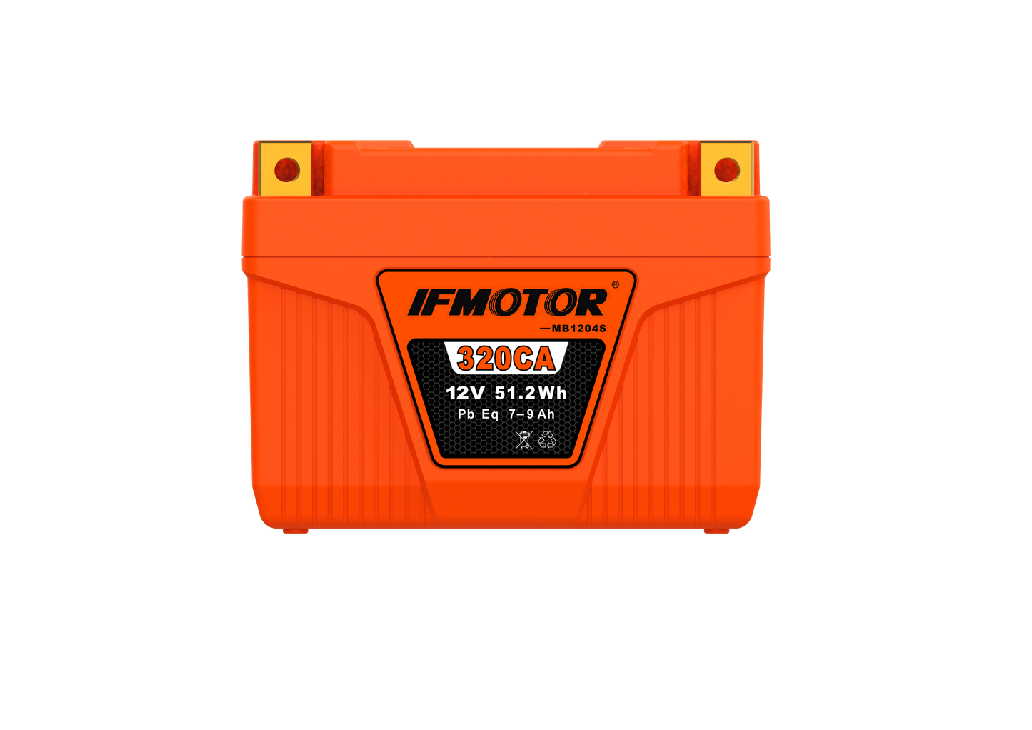 IFMOTOR ROCK&RESTART 12V 4Ah LITHIUM MOTORCYCLE BATTERY