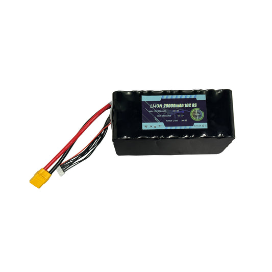 29.6V 22000mAh 8S3P Li-ion Battey Pack For Race FPV Drone