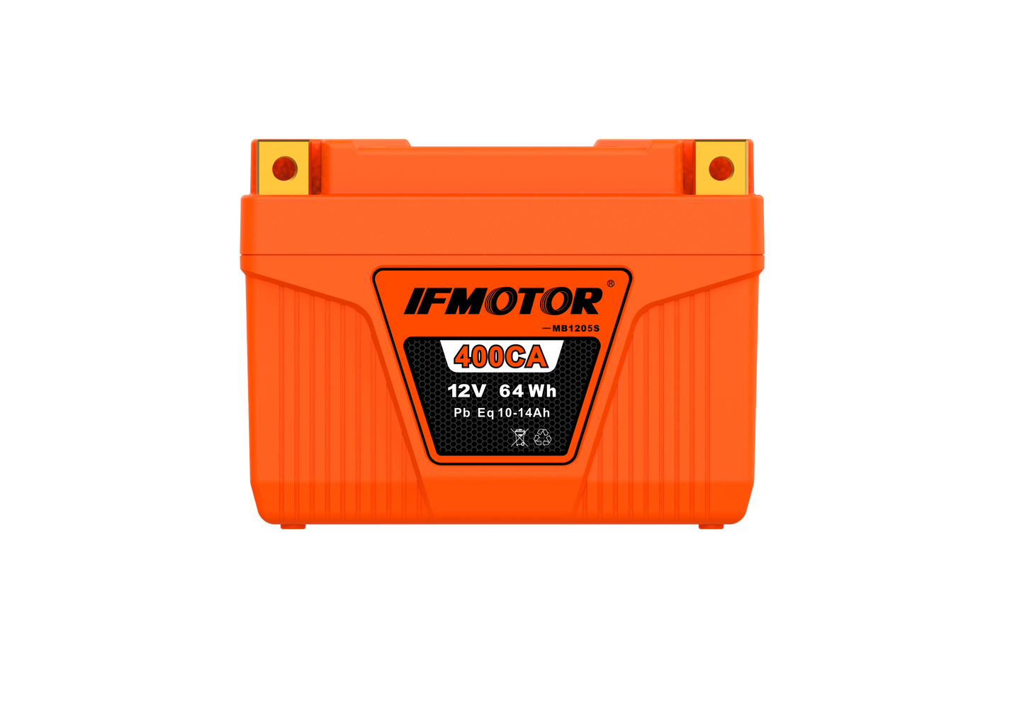 IFMOTOR ROCK&RESTART 12V 5Ah LITHIUM MOTORCYCLE BATTERY