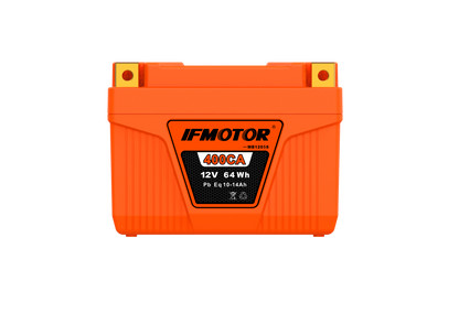 IFMOTOR ROCK&RESTART 12V 5Ah LITHIUM MOTORCYCLE BATTERY