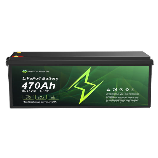 12V 470Ah  6016Wh  LiFePO4  Batteries