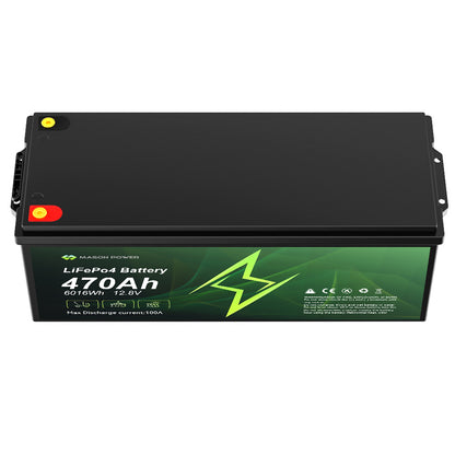 12V 470Ah  6016Wh  LiFePO4  Batteries