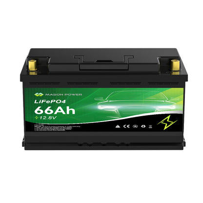 12.8V 66Ah LiFePO4 Battery for Car Starting