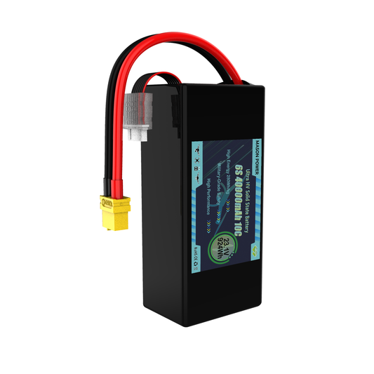 Best Seller 6S LiHV High Voltage 23.1V 40000mAh 10C Solid State Lipo Battery Packs