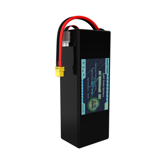 Ultra High Energy 410Wh/kg 6S 22.2V 40000mAh High Power Solid State Battery Pack for Robots