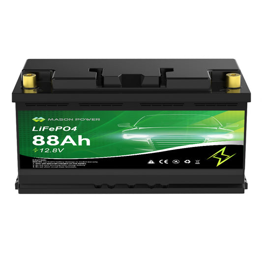 12.8V 88Ah LiFePO4 Battery for Car Starting