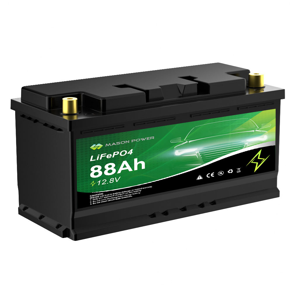 12.8V 88Ah LiFePO4 Battery for Car Starting