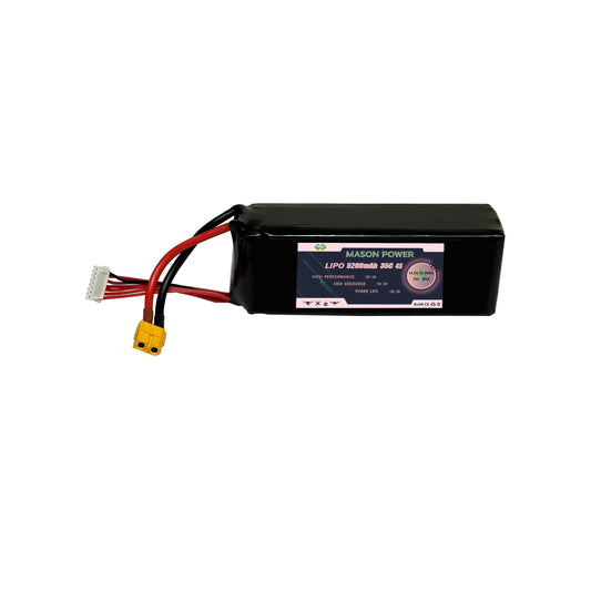 For Drone Light Show 70C 14.8V 4S 5200mAh Lipo Battey Pack